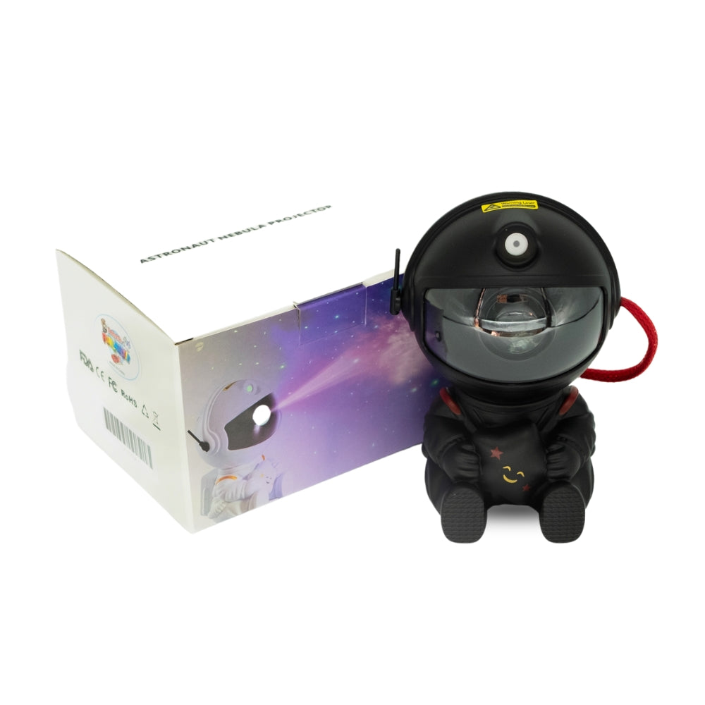 Astronaut Galaxy Projector 360° - Black Star