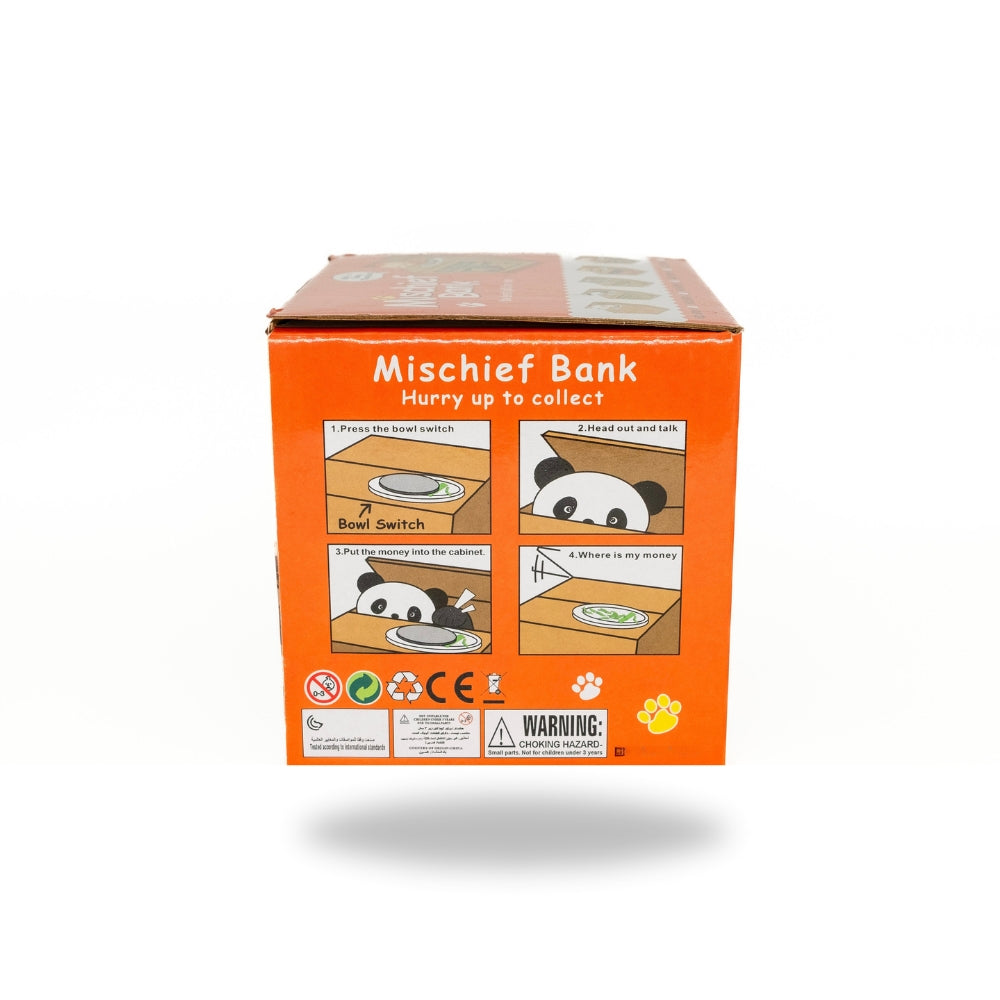 Panda Money Box in packaging at Teddy & CoFunland