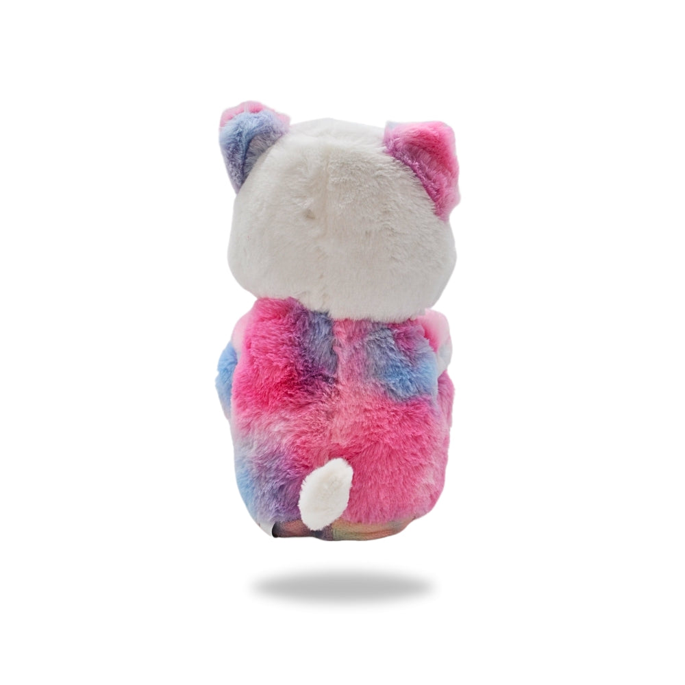 Back view of the Rainbow Dancing Teddy Bear with Baby Bear