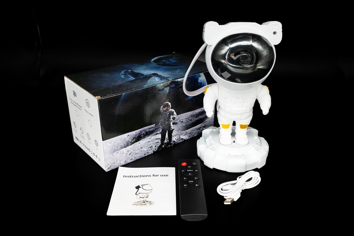 Astronaut Galaxy Projector with Speaker