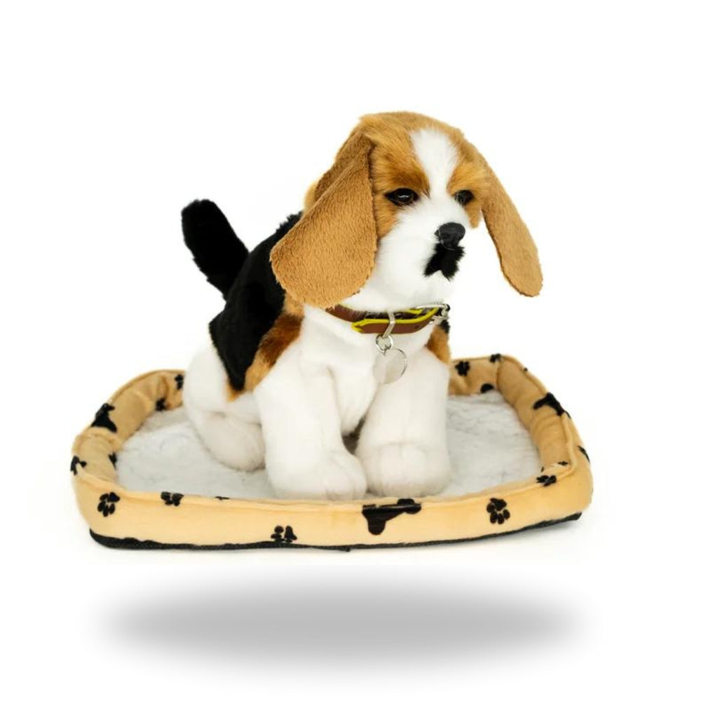 Right side of Sweet Petzzz Beagle toy dog.