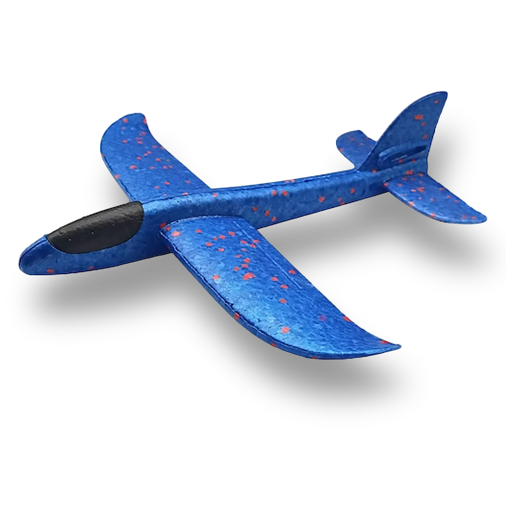 Best-selling Blue Foam Airplane Toy at Teddy & CoFunland