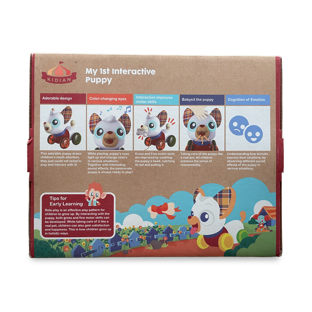 My First Interactive Puppy - White Dog