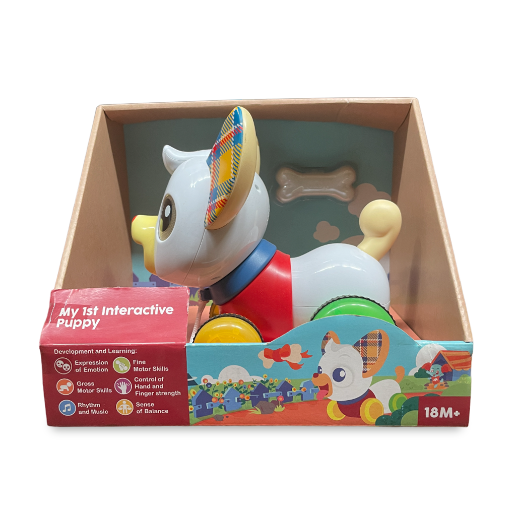 My First Interactive Puppy - White Dog