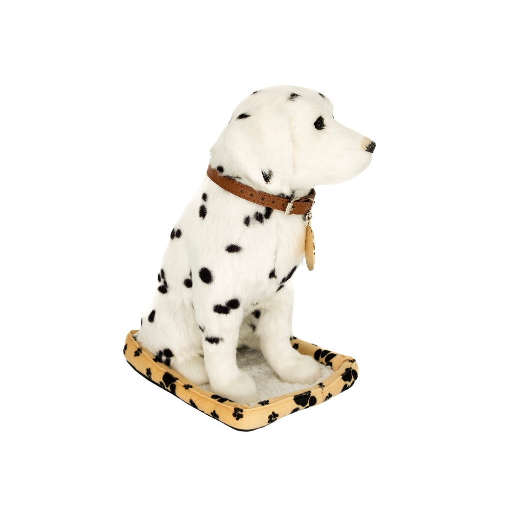 Right side of Sweet Petzzz Giant Dalmatian toy dog.
