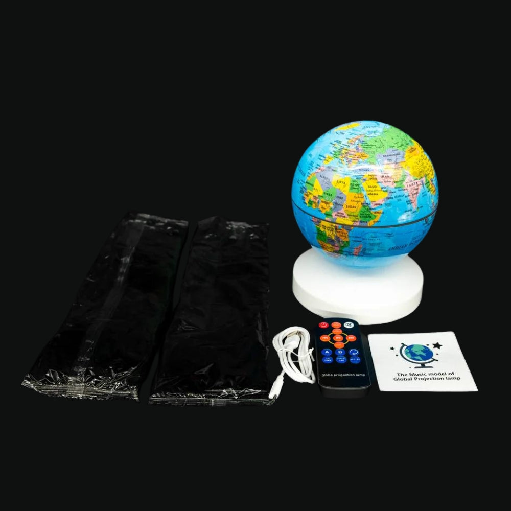 Tranquil Globe Lamp Projector for Home Decor
