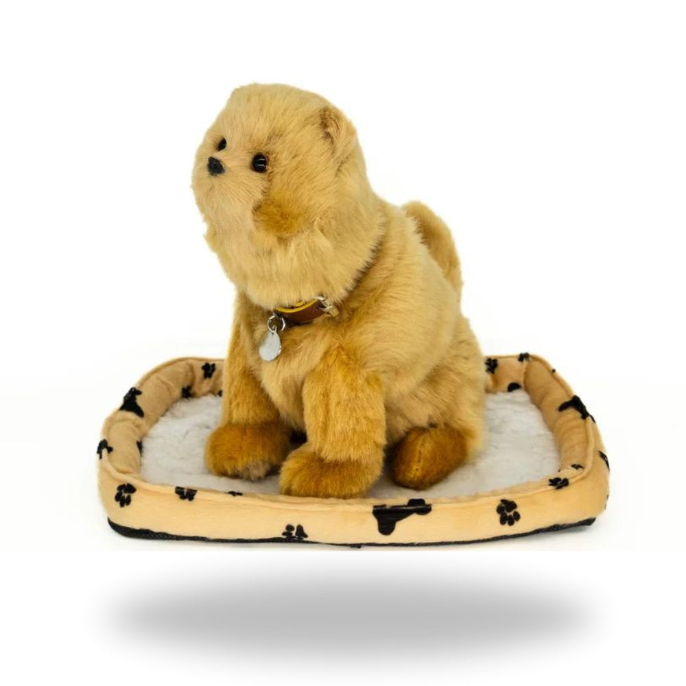 Right side of Sweet Petzzz Pomeranian toy dog.