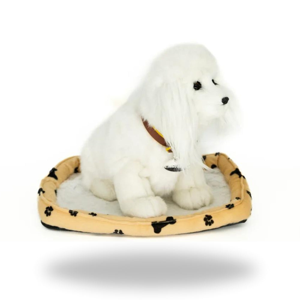 Right side of Sweet Petzzz Poodle toy dog.