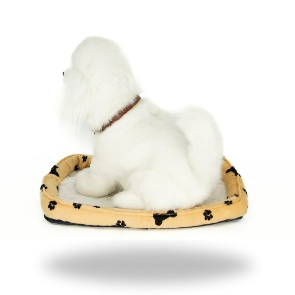 Back view of Sweet Petzzz Poodle toy dog.