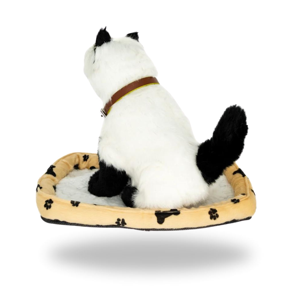 Back view of Sweet Petzzz White Cat toy.