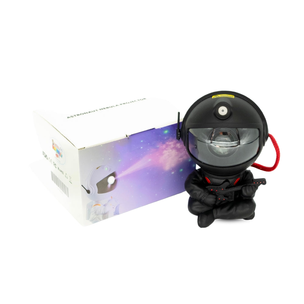 astronaut galaxy projector 360 black guitar with box