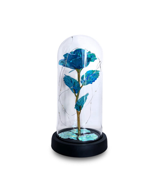 RAINBOW - Rose Flower Lamp blue