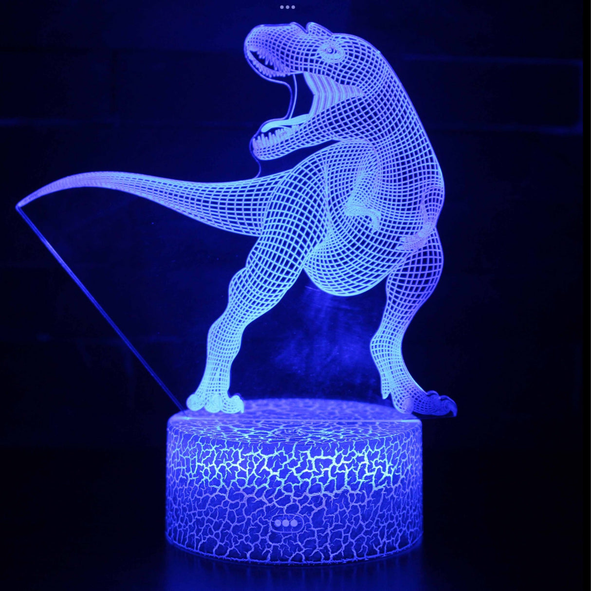 3D Lamp - Dinosaur T-Rex Head Turning Roar