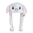 White Bunny Bunny Pop Hat - Front View