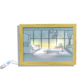 Light Up Picture Frame Beach View LED Lights