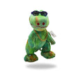 Front view of the Cool Dancing Dinosaur Green