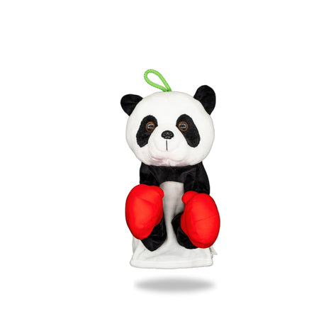 Front view of Plush Panda Boxing Toy.