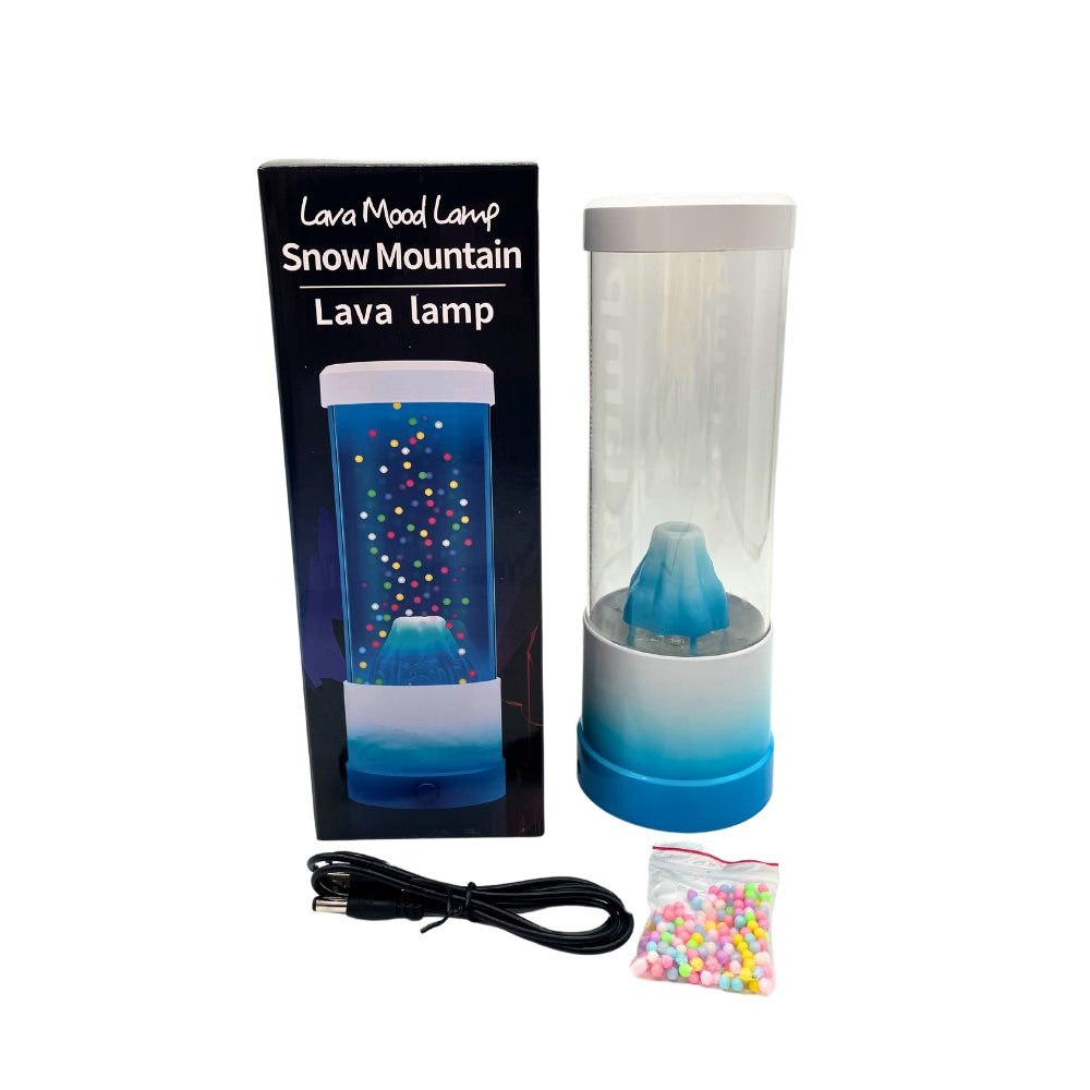 Snow Mountain Lava Lamp