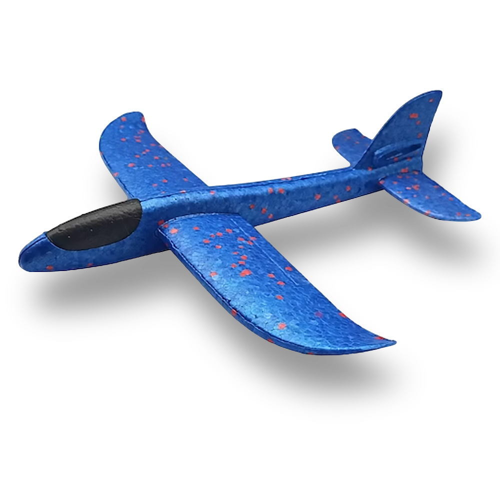 Blue Plane Foam Toy