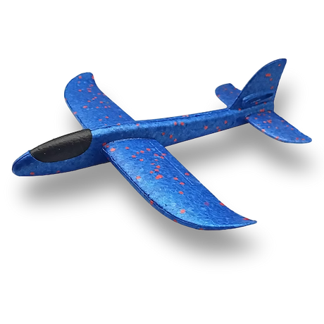 Best-selling Blue Foam Airplane Toy at Teddy & CoFunland