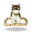 Front view of Sweet Petzzz Brown Tiger Cat realistic toy.