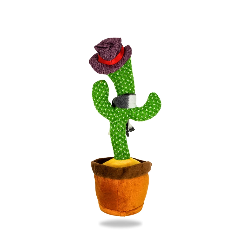 Back view of Dancing Cactus Cool Guy - viral TikTok toy from Teddy & CoFunland"