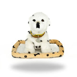 Front view of Sweet Petzzz Dalmatian realistic toy dog.