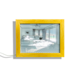 Adorable Light Up Picture Frame featuring a Dog on the Floor, available at Teddy and CoFunland.