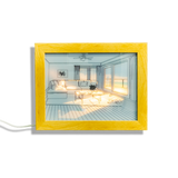 Adorable Light Up Picture Frame featuring a Dog on the Floor, available at Teddy and CoFunland.
