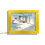 Adorable Light Up Picture Frame featuring a Dog on the Floor, available at Teddy and CoFunland.