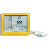 Light Up Picture Frame L Shaped Couch LED Lights
