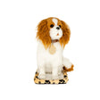 Front view of Sweet Petzzz Giant Brown Cavalier realistic toy dog
