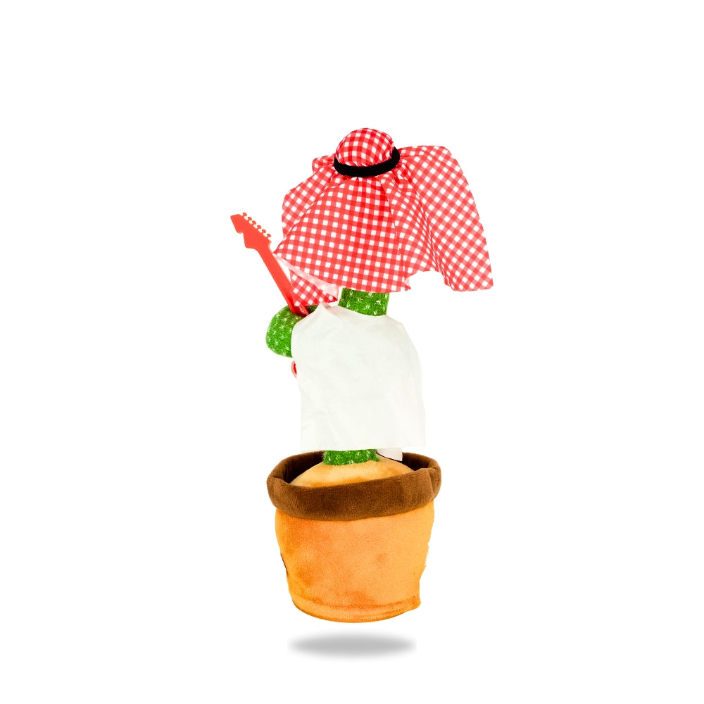 Back view of Dancing Cactus Guitar - viral TikTok toy from Teddy & CoFunland