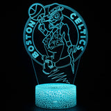 3D Lamps - Boston Celtics