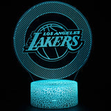 3D Lamps - Los Angeles Lakers