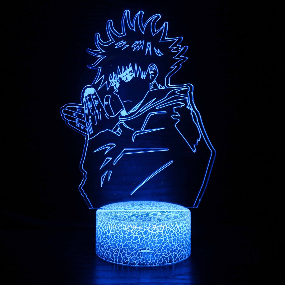 Illuminated 3D Lamp - Jujutsu Kaisen Megumi Fushiguro