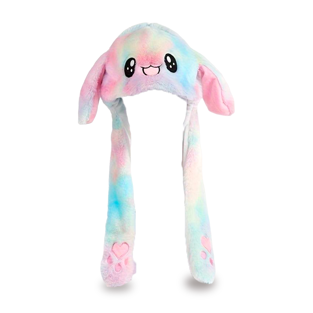 Animal Hats - Bunny Pop - Light Rainbow Bunny