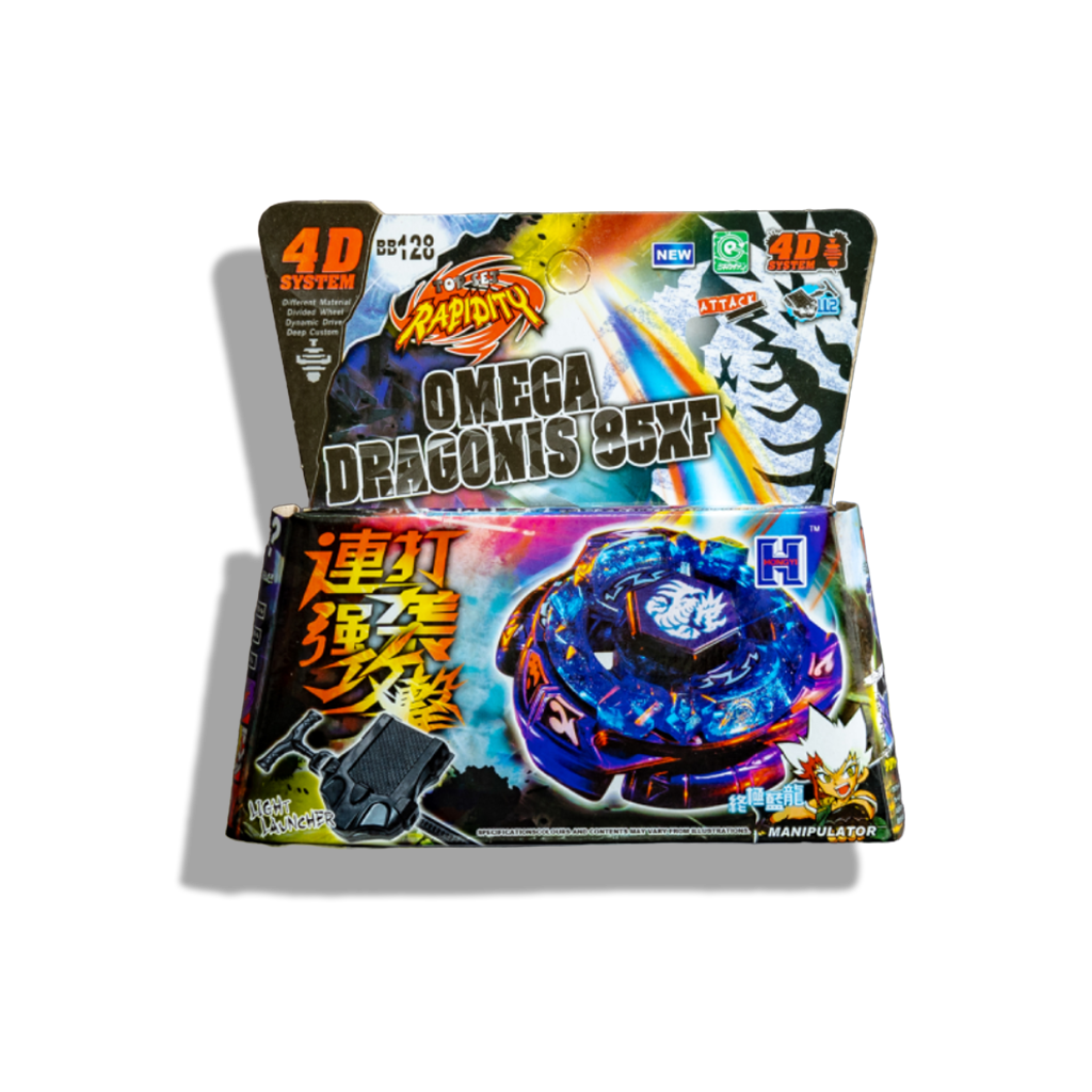 Beyblade Metal Fusion Omega Dragonis (Rapidity Brand)