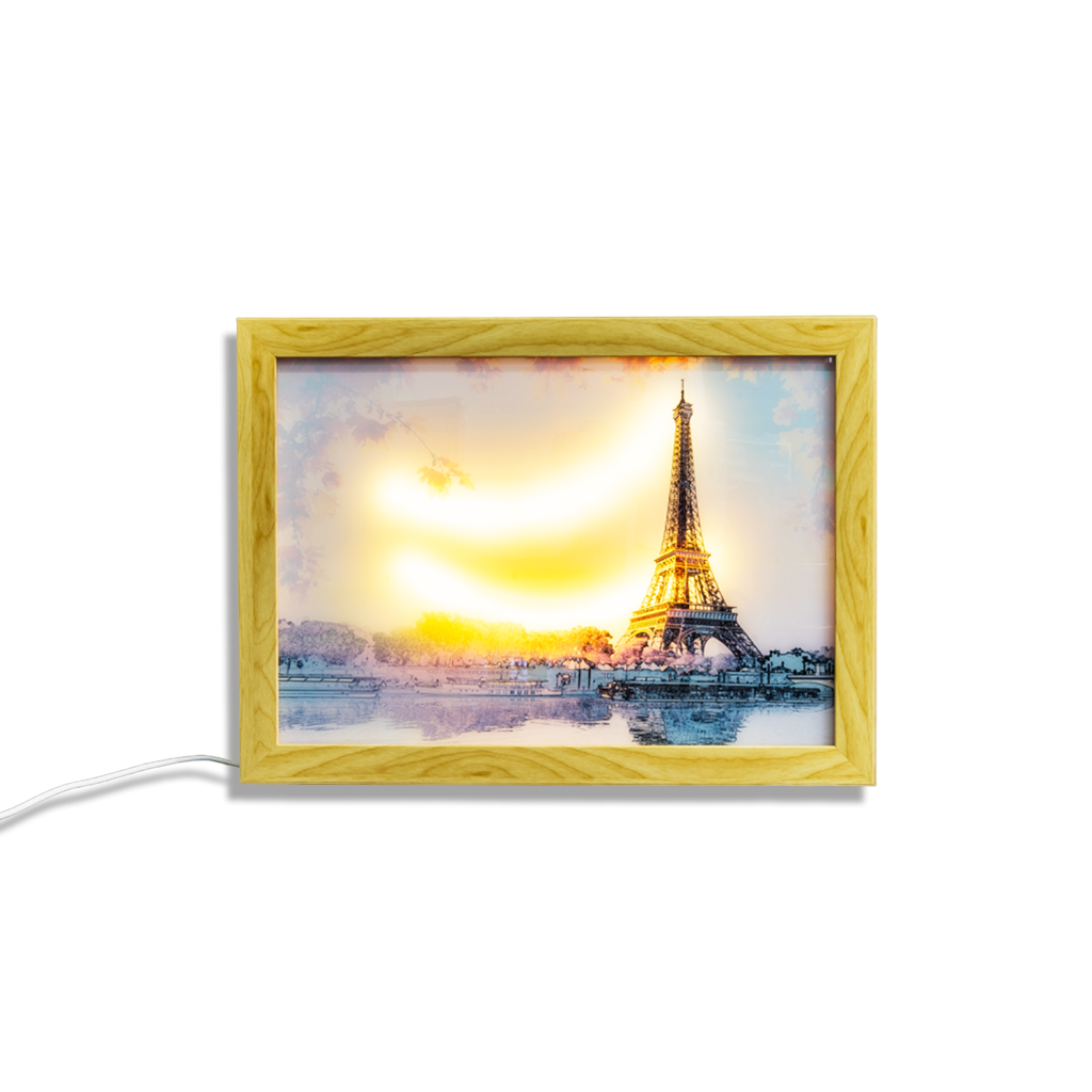 Light up picture frame - Eiffel Tower