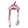 Galaxy Purple Unicorn Bunny Pop Hat - Front View