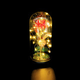 Rose Flower Lamp Red