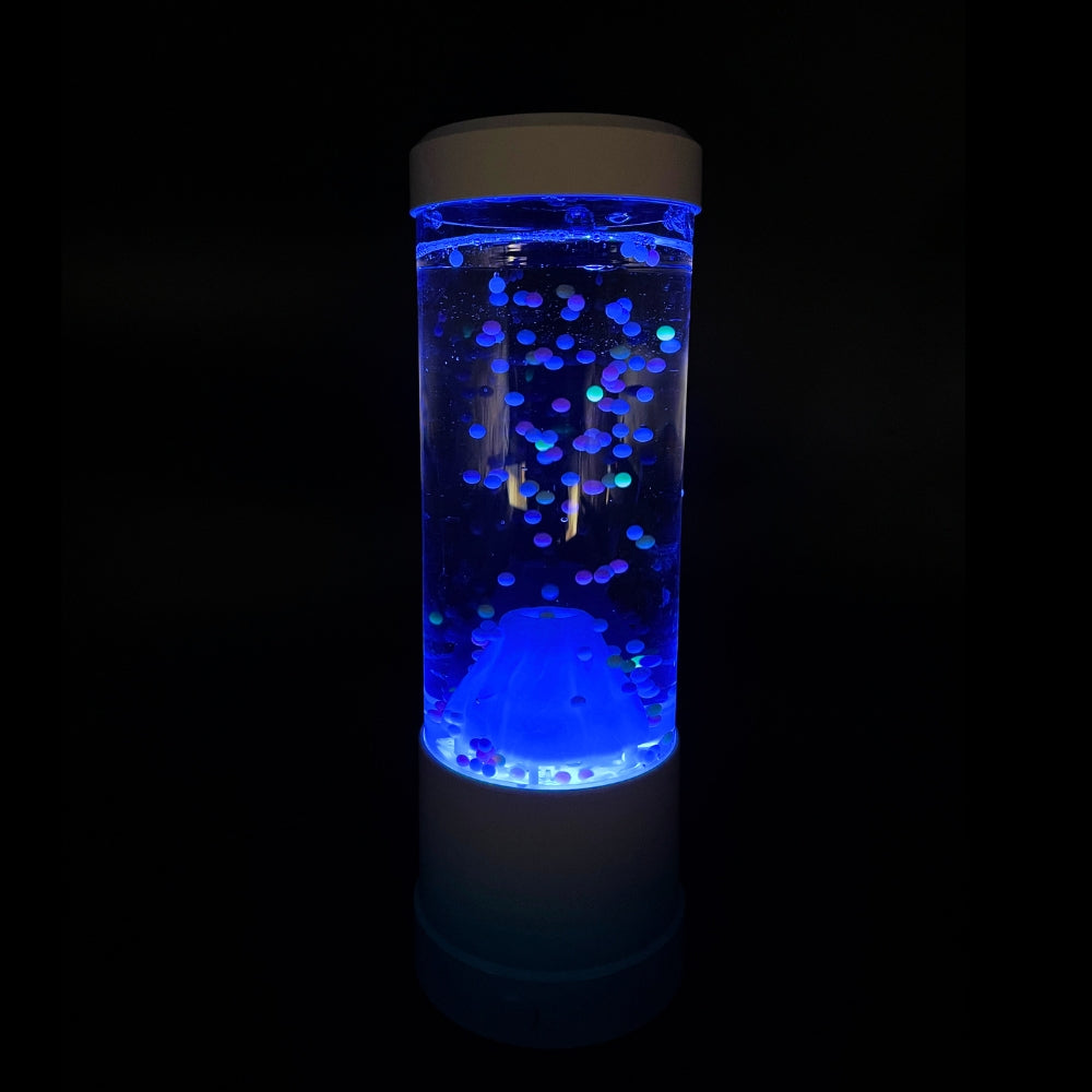 Unique Snow Mountain Volcano Light