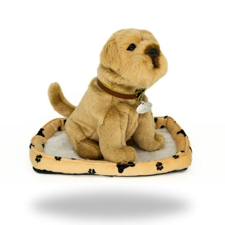 Right side of Sweet Petzzz Staffie Dog toy dog.