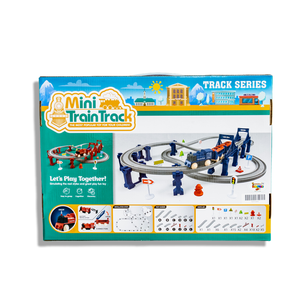 Mini Train Track - 70 pcs