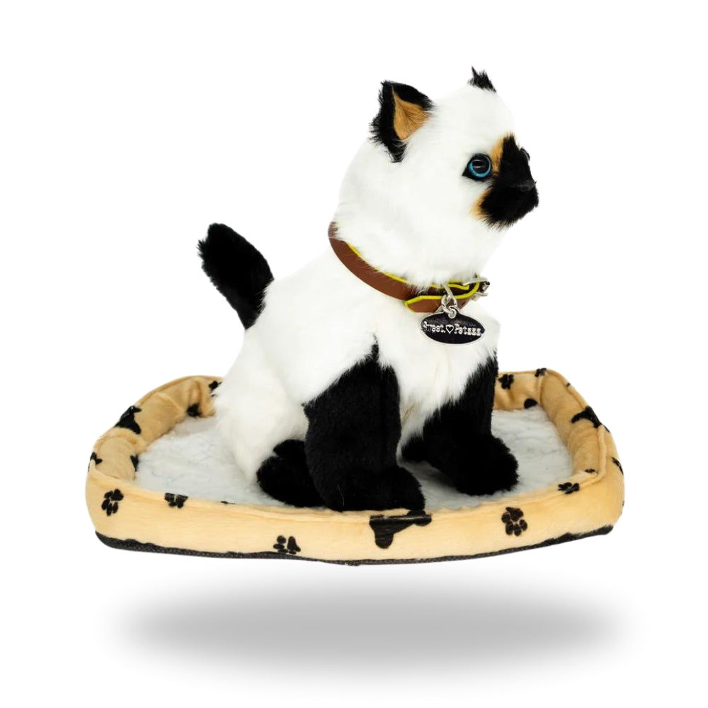 Left side of Sweet Petzzz White Cat toy.