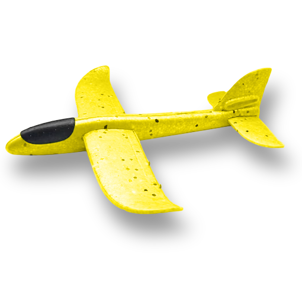Yellow Plane Foam Toy