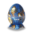dinosaur egg galaxy projector blue rainbow
