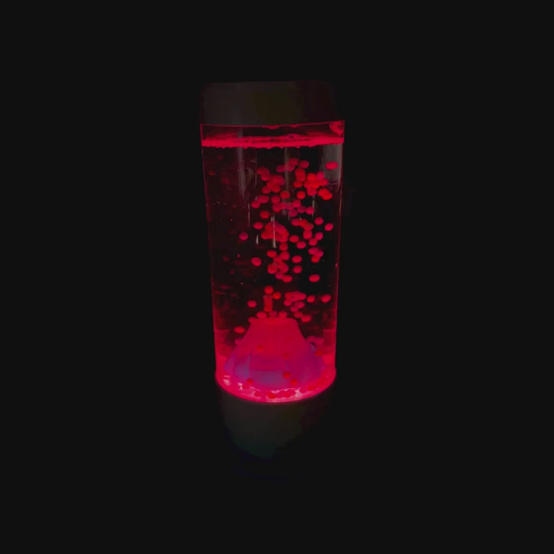 Cozy Volcanic Lamp in Living Room video