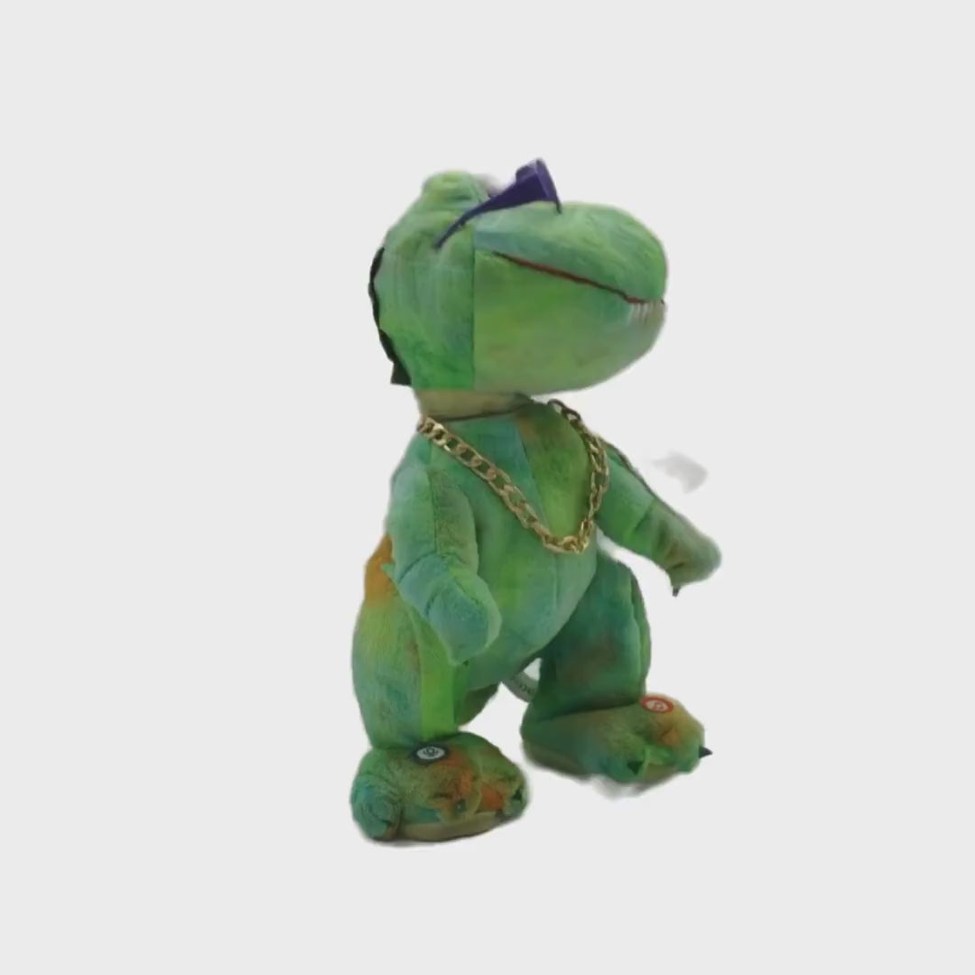 Video of the Cool Dancing Dinosaur showcasing its dancing and musical features