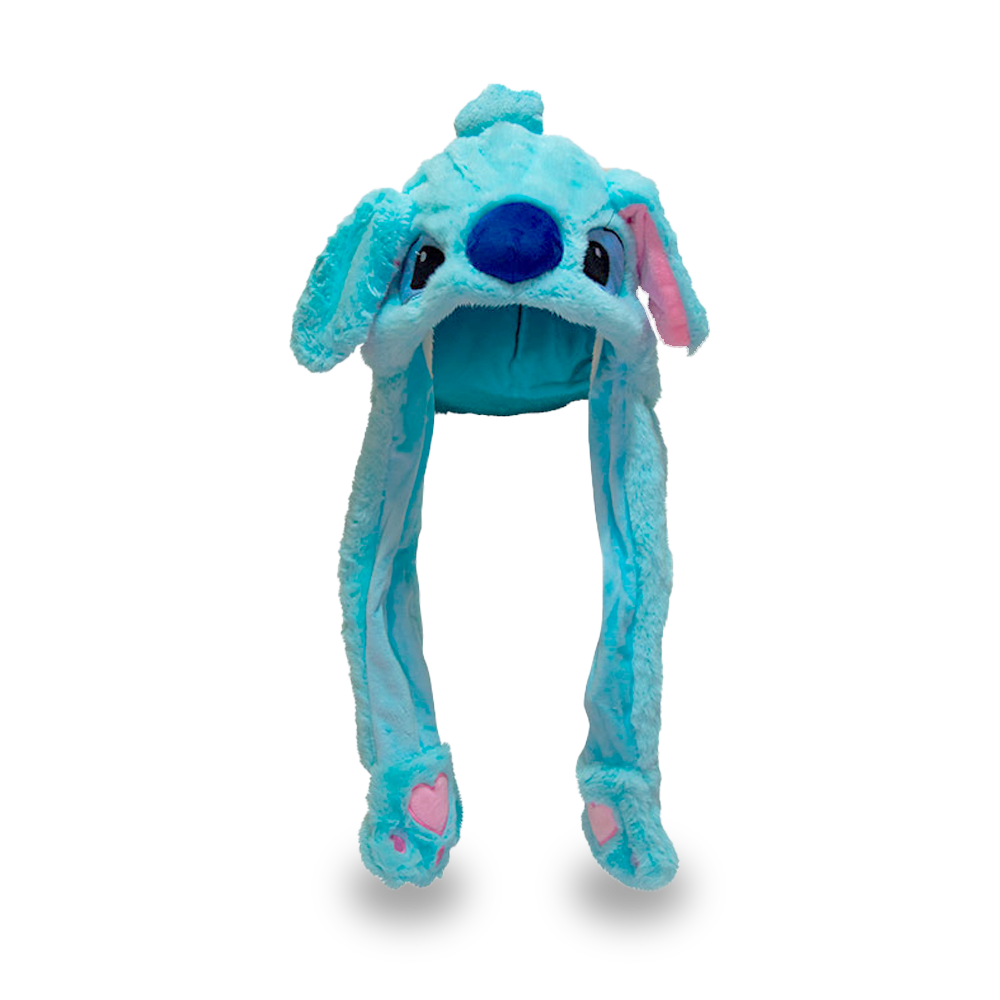 Blue Stitch Bunny Pop Hat - Front View